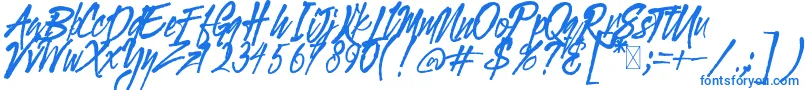 fuente Gloucester BrushScriptDEMO – Fuentes Azules