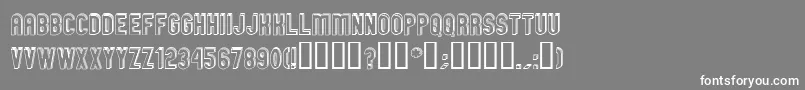 GMEXOD   Font – White Fonts on Gray Background