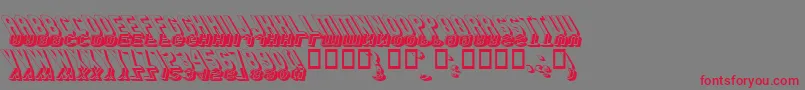 En savoir plus sur la police GMEXSG3 Police GMEXSG3 – polices rouges sur fond gris
