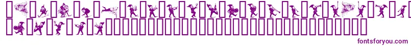GNOMES   Font – Purple Fonts