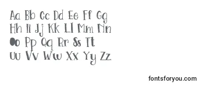 Przegląd czcionki Go Doodling Font