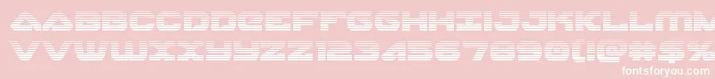 Skyhawkscan Font – White Fonts on Pink Background