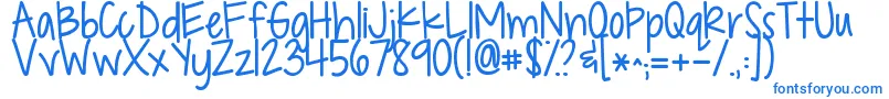 Kgdropsofjupiter Font – Blue Fonts