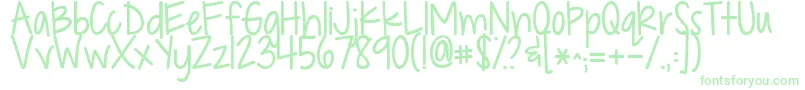 Kgdropsofjupiter Font – Green Fonts