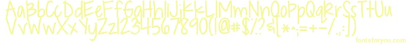 Kgdropsofjupiter Font – Yellow Fonts