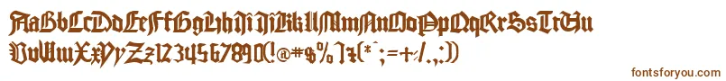 gocmp    Font – Brown Fonts on White Background