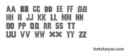 Review of the Godzilla Font