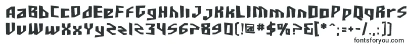 Шрифт Sfjunkculture ffy – широкие шрифты