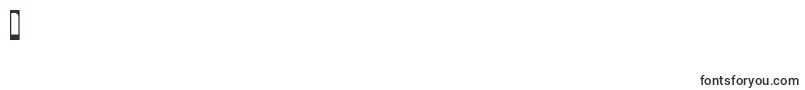 GOLDEN BAR Inverse Font – Fonts for Digit 1