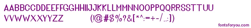 Golden Bridge Sans Font – Purple Fonts