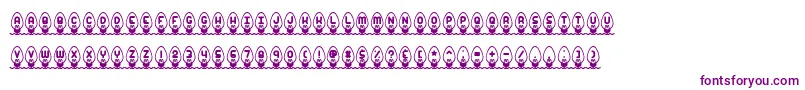 Xmaslght Font – Purple Fonts on White Background