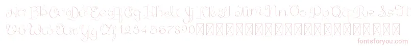 GoldenAge PersonalUse Font – Pink Fonts on White Background