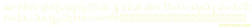 GoldenAge PersonalUse-Schriftart – Gelbe Schriften