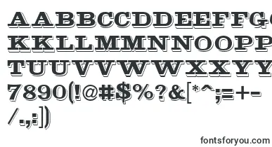 Goldmine font – block Fonts