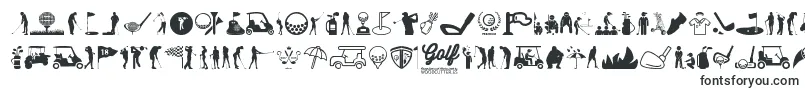 Czcionka Golf Icons – czcionki Helvetica
