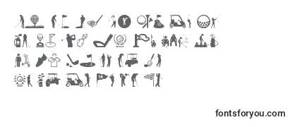 Golf Icons-fontti