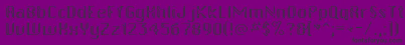 gollanbil Font – Black Fonts on Purple Background