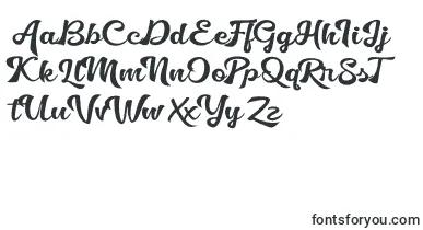 Golliath font – brush Fonts