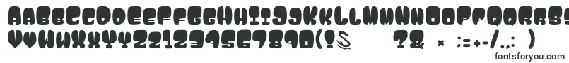 Шрифт gomarice atama – шрифты, поддерживающие различные языки