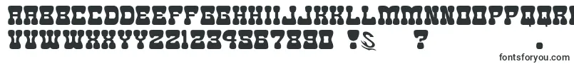 Шрифт gomarice goma western 2 – чёткие шрифты