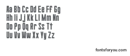 Gomarice hyouzi display2 Font