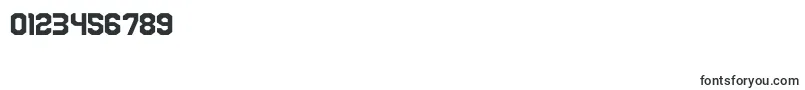 gomarice kamone 6 Font – Fonts for Numbers and Digits