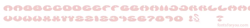 gomarice manzyu Font – Pink Fonts on White Background