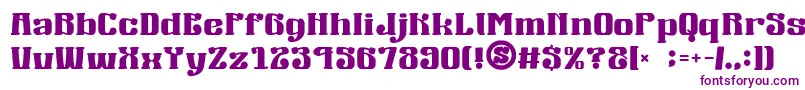 Шрифт gomarice mucha wo minagara milk tea – фиолетовые шрифты