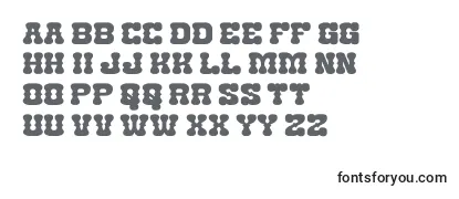 Обзор шрифта Gomarice nantoka western
