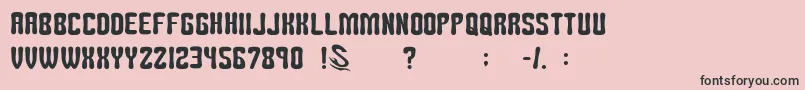 Lisätietoja gomarice tomipop-fontista gomarice tomipop-fontti – mustat fontit vaaleanpunaisella taustalla