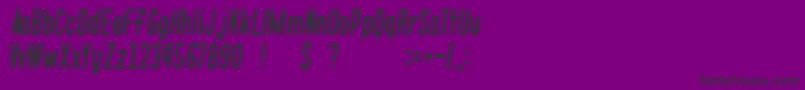 gomarice whats love Font – Black Fonts on Purple Background