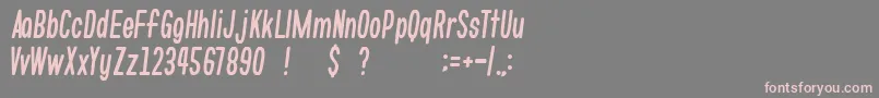 Más sobre la fuente gomarice whats love fuente gomarice whats love – Fuentes Rosadas Sobre Fondo Gris