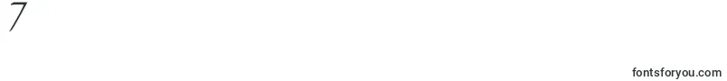 Gondola SD   Swash Font – Fonts for Digit 7