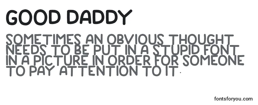 Обзор шрифта GOOD DADDY