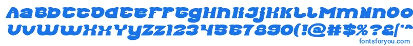 Fonte Good Morning Bold Italic – fontes azuis