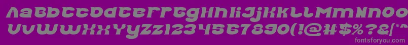 Weitere Informationen zur Good Morning Italic-Schriftart Good Morning Italic-Schriftart – Graue Schriften auf violettem Hintergrund