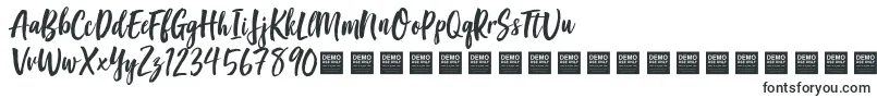 Czcionka Good Vibes   Demo – czcionki, zaczynające się od G