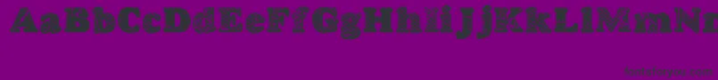 GoodjeanShad Font – Black Fonts on Purple Background