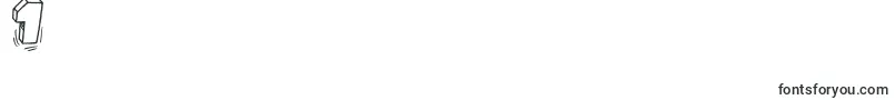 GoodMorning-Schriftart – Schriften für die Ziffer 1