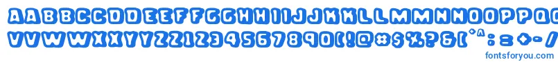 Шрифт Gordita Alegre – синие шрифты