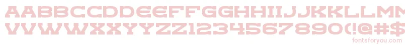 Goregeous Font – Pink Fonts on White Background