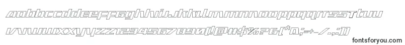 Шрифт Ultramarinesoutital – широкие шрифты
