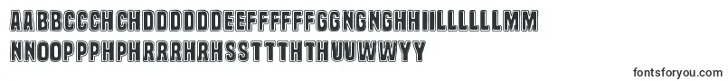 Шрифт Gorilla BCN – валлийские шрифты