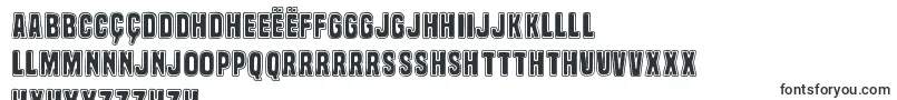 Шрифт Gorilla BCN – албанские шрифты