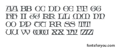 Schriftart Gothic Manus