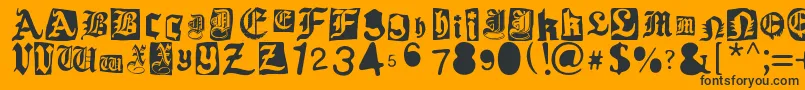 Más sobre la fuente Gothic Punk fuente Gothic Punk – Fuentes Negras Sobre Fondo Naranja