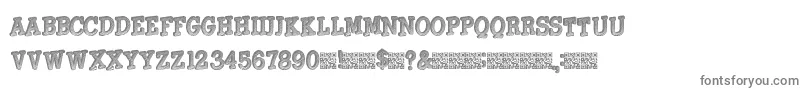 Gouldage-Schriftart – Graue Schriften
