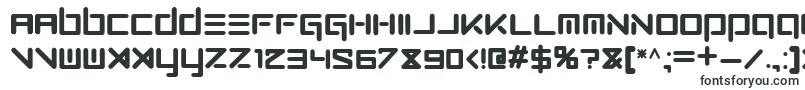 Шрифт GOZBER 1 – шрифты, начинающиеся на G