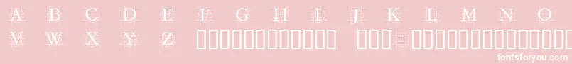 フォントGRAFC    – ピンクの背景に白い文字