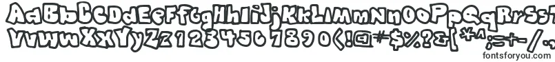 Шрифт GRAFFITI – причудливые шрифты
